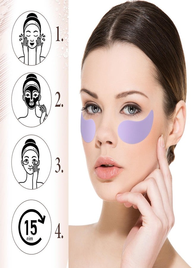 Psyqtsuary 5 Pairs Silicone Eye Patches, Reusable Eye Patches Plump Fine Lines & Wrinkles Washable Non-slip Silicones Wrinkle Patche Overnight for Dark Circles and Puffiness - Image 4